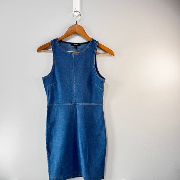 Forever 21 Dresses & Skirts - Forever 21 Denim Mini Dress Size Small